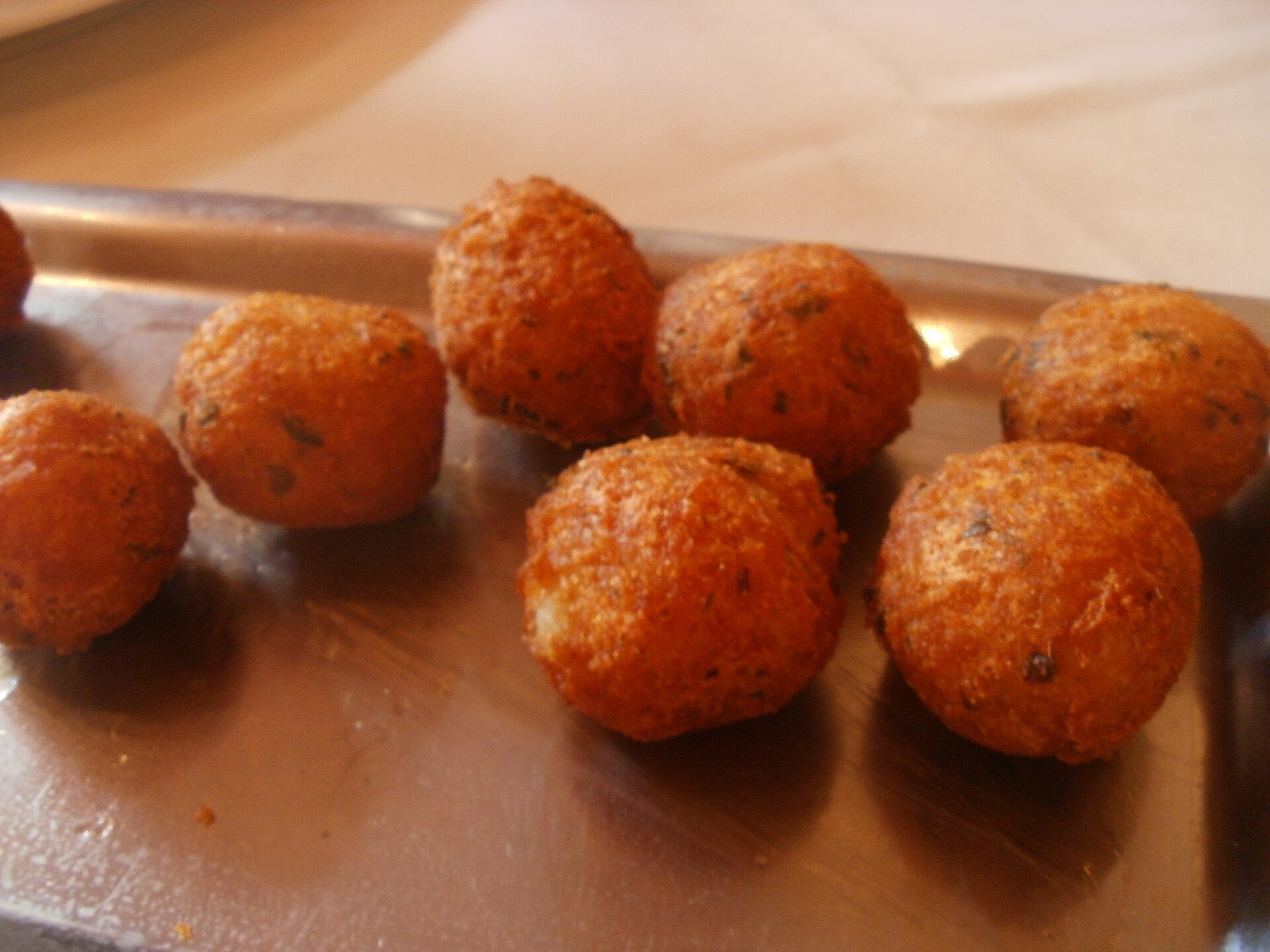 Croquetas caseras doradas de Miss Kroquetas